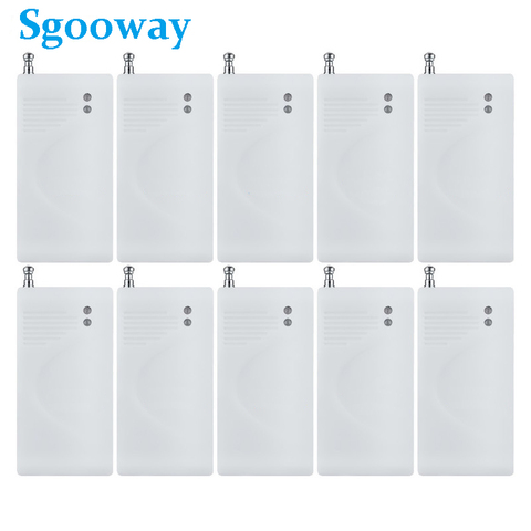 Sgooway-detector de choque inalámbrico, alarma de sensor con vibración para sistema de alarma, 10 piezas ► Foto 1/5