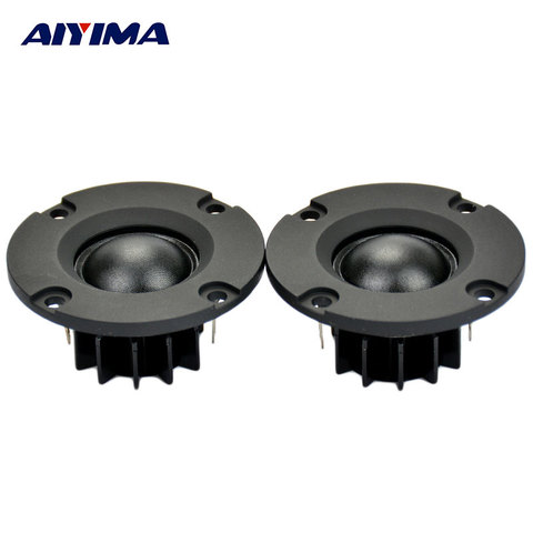 AIYIMA-altavoces de Audio de 2 pulgadas, Tweeter de 6ohm, 15W, Hifi, de seda importada, con membrana nítida y delicada, 2 uds. ► Foto 1/6