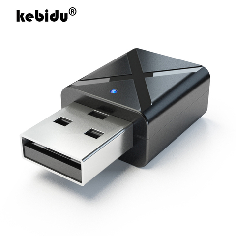 Kebidu-Bluetooth Transmisor receptor de coche V5.0, 3,5mm, AUX, adaptador inalámbrico estéreo, Bluetooth, transmisor para TV ► Foto 1/6