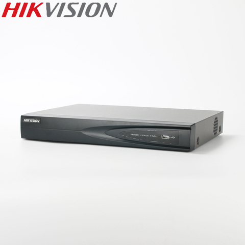 HIKVISION-cámara IP de 8MP, dispositivo NVR DS-7604NI-K1 integrado 4K, versión internacional, compatible con ONVIF Hik-Connect, venta al por mayor ► Foto 1/2