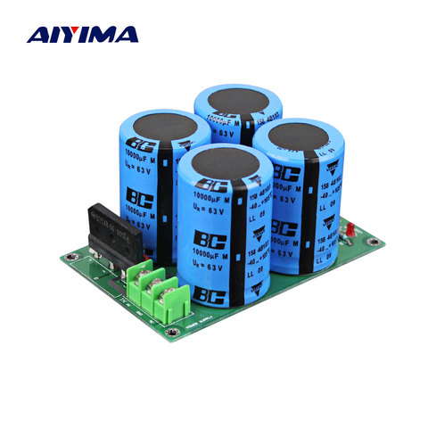 AIYIMA-Placa de filtro rectificador montado, placa de alimentación de alta potencia, 10000uf, 63V ► Foto 1/4