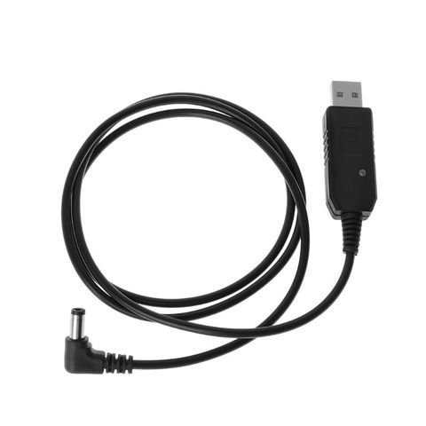Envío Gratis USB portátil Cable de cargador para $TERM impacto Baofeng UV-5R BF-F8HP más Walkie-Talkie Radio ► Foto 1/6