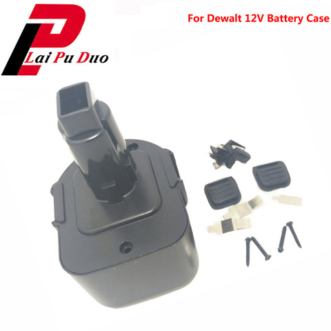 Carcasa de plástico para Dewalt, caja de batería DC9071 NI-CD/MH, sin celda de batería, 12V, DE9037, DE9071, DW9072, DE9075, DE9501, DW9071, DW9072 ► Foto 1/1