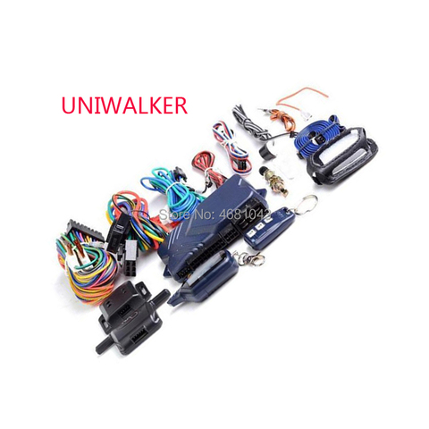 UNIWALKER-alarma de coche B9 versión rusa, de 2 vías sistema antirrobo, llavero LCD, Control de arranque del motor para Twage Starline B9 ► Foto 1/1