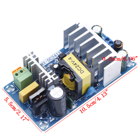 Módulo de fuente de alimentación CA 110v 220v a CC 24V 6A AC-DC, placa de alimentación conmutada ► Foto 1/6