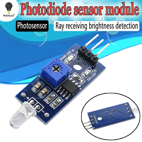 Sensibilidad Módulo Sensor de luz LM393 Sensor de luz fotosensible para Arduino Smart Car 3,3 V-5 v ► Foto 1/6