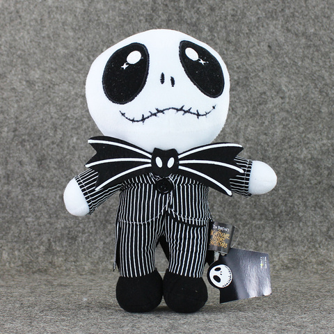 Peluche de Jack skeleton de pesadilla antes de Navidad para niños, juguete de peluche de 25cm ► Foto 1/5