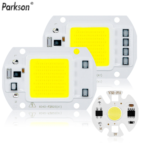 LED COB Chip de AC 220V 3-9W 10W 20W 30W 50W Rectangular para luz lámpara matriz foco de ampolla Y27 Y32 no necesita controlador Led ► Foto 1/6