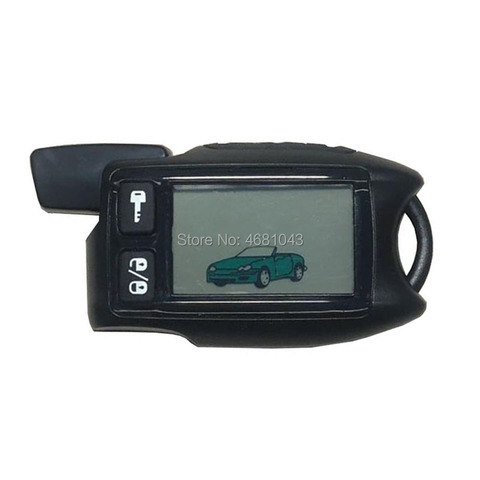 Llavero para mando a distancia con pantalla LCD de TW-9.5, sistema de alarma para coche, bidireccional, para Tomahawk 9,5, versión rusa, 9,9 ► Foto 1/3