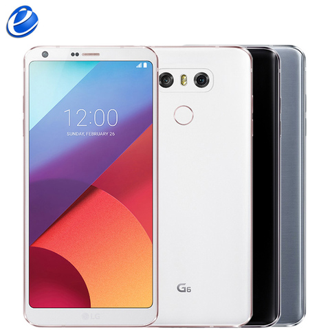 LG-teléfono inteligente G6 Original, 4GB de RAM, 32GB, 64GB de ROM, sim única, H870, H871, Dual SIM, H870DS, 4G, LTE, 2017 