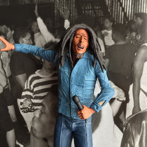 NECA Reggae-figuras de Bob Marley, Bob Marley, muñecos móviles, adornos ► Foto 1/5