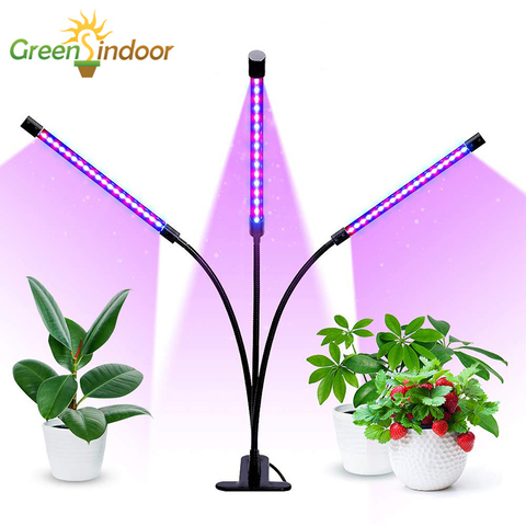 Lámpara Led de espectro completo para cultivo de plantas, Fitolampy Fitolamp con función de temporizador y USB ► Foto 1/6