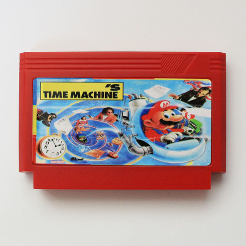 Maro's Time Machine-tarjeta de juego de 60 pines para jugador de juegos de 8 bits ► Foto 1/3