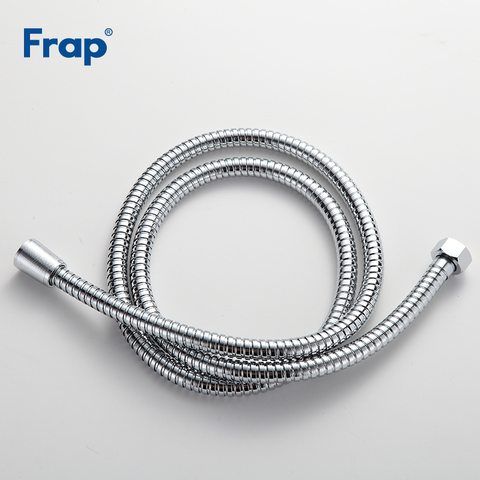 Manguera de ducha Frap de acero inoxidable de 1,5 m, tubo de agua Flexible para baño, mangueras de bombeo comunes de Color plateado, accesorios de baño F43 ► Foto 1/1