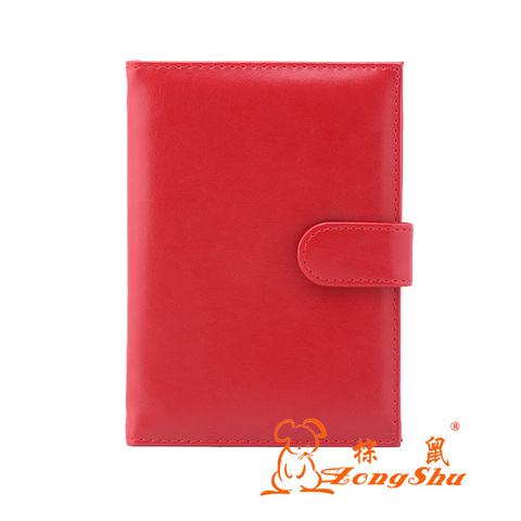 Zongshu-Funda de pasaporte de cuero PU multifunción, Protector de billetera para tarjetas y documentos, personalizado ► Foto 1/6