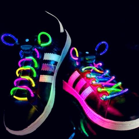 Tira luminosa de luz LED para zapatos, cordones de zapatos, decoración de fiesta y discoteca ► Foto 1/6