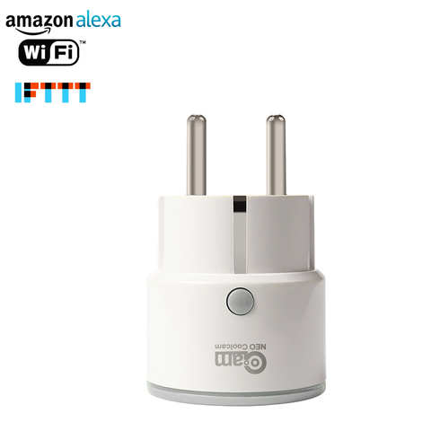 NEO COOLCAM Wifi Smart Plug EU hembra apoyo Alexa Google a casa. IFTTT salida con temporizador y Control remoto a través de teléfono móvil ► Foto 1/6