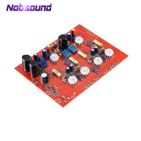 2022 último Nobsound Hola estéreo Push-Pull EL84 de tubo de vacío amplificador PCB bricolaje Kit de Ref de Audio nota tablero PP ► Foto 1/6