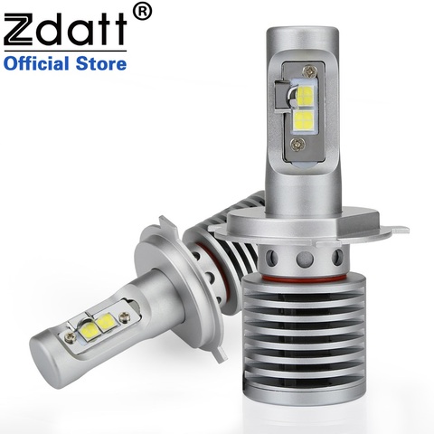 Zdatt-bombilla Led antiniebla para coche, luz de coche con luces Led de 12V, HB3, H4, HB2, 9005 W, 14600LM, 100 ► Foto 1/6