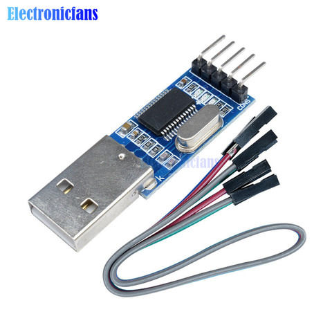 1Set Adaptador convertidor estándar USB a RS232 TTL PL2303 PL2303HXA Módulo de descarga 4Pin Cable para Arduino ► Foto 1/6