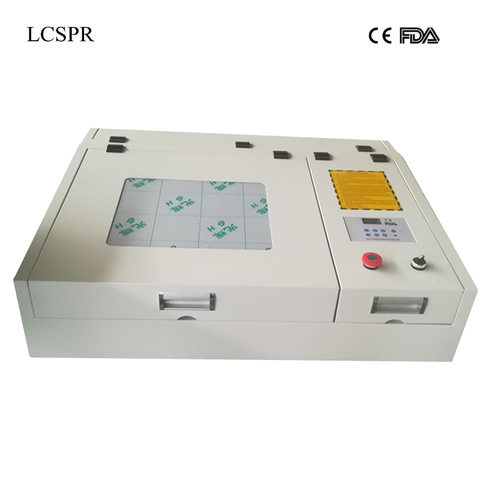 Venta caliente 50 W SP-4040 máquina de grabado láser máquina de CO2 cortador láser de la máquina de marcado láser cnc con certificado CE ► Foto 1/6