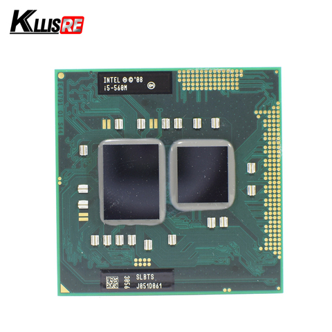 Intel Core i5 560M 2,66 GHz procesador de doble núcleo PGA988 SLBTS CPU móvil ► Foto 1/2