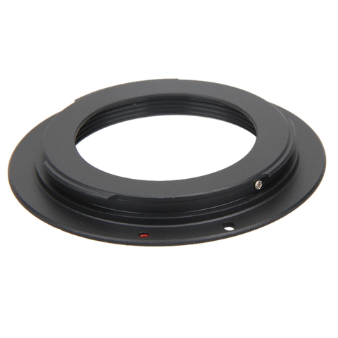 Adaptador de lente de Metal negro para todos los accesorios universales de montaje de tornillo M42 para Canon EOS Cuerpo de Cámara Cam ► Foto 1/6