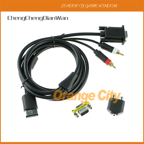 ChengChengDianWan-Cable de alta definición para SEGA Dreamcast VGA, adaptador de sonido RCA, caja HD PAL NTSC ► Foto 1/6