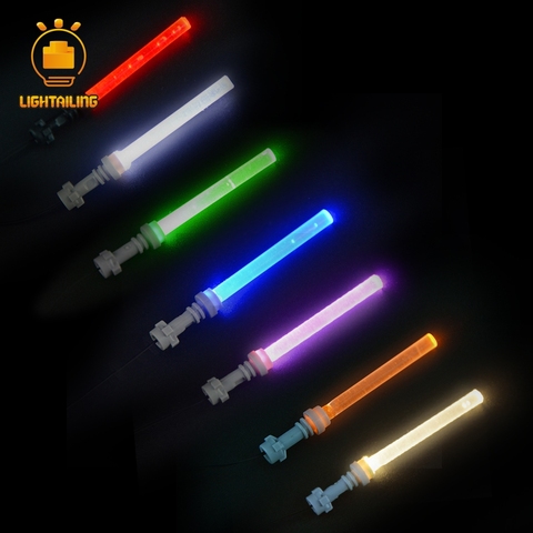 Marca LIGHTAILING iluminación LED espadas DIY juguete sable de luz accesorio para Trooper Star guerra figura 10188/75222/75192/75252/75257 ► Foto 1/6