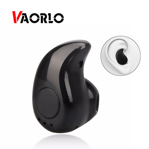 VAORLO S530 Mini Invisible auriculares Bluetooth inalámbrico de manos libres portátil estéreo con micrófono para iPhone xiaomi Samsung ► Foto 1/6