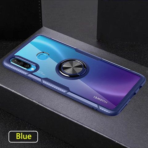 Funda de silicona con imán transparente para teléfono móvil, carcasa para Huawei P20, P30 Lite Pro, P 20, 30, P30Lite, 4/6, 64/128 GB de luz ► Foto 1/6