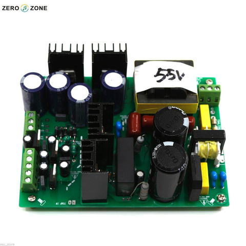 Placa de alimentación de doble voltaje, amplificador de 500W, PSU +/-55V 102 ► Foto 1/1