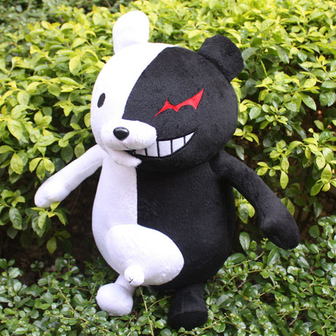 Danganronpa-oso de peluche de 16 pulgadas para niños, muñeco de peluche de  Anime, Dangan, Ronpa, Monokuma, oso blanco y negro, juguete para regalo -  Historial de precios y revisión | Vendedor de