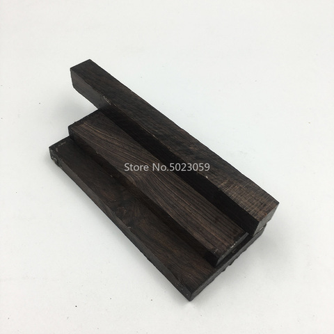 Sandalia de madera de ébano con mango de cuchillo DIY, Material de ébano, color morado, tamaño personalizado, 1 unidad ► Foto 1/6