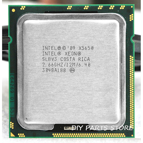 INTEL XONE X5650 seis core 2,67 MHZ LeveL2 12M 6 core trabajo para lga 1366 montherboard ► Foto 1/2