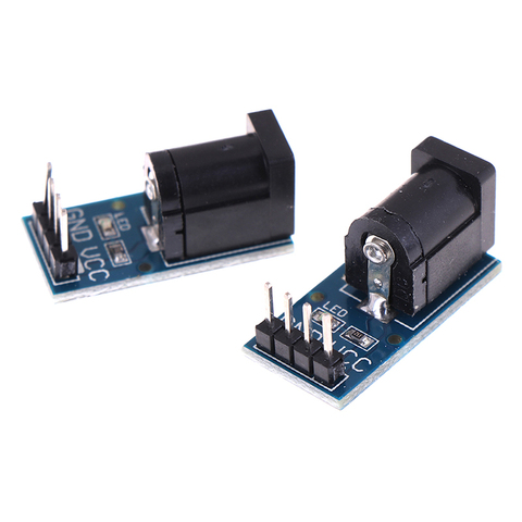 Módulo de fuente de alimentación de enchufe, adaptador de corriente CC, placa de conector para Arduino, 5 unids/lote ► Foto 1/6