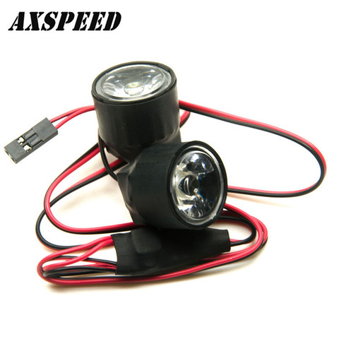 Faro Led Universal para coche teledirigido, luz blanca intermitente de 1W/3W para modelo 1/10 RC Drift Car ► Foto 1/1