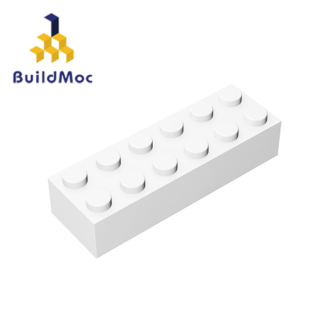 BuildMOC-palanca de cambios técnica para piezas de bloques de construcción, DIY, educativo, creativo, 2x6, 44237, 2456 ► Foto 1/6