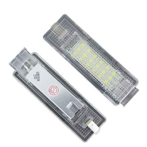 Plafón LED para matrícula de coche, sin Error, para GTi VW Golf MK 5 6 Jetta Passat B6 CC Polo 5D Tiguan Touareg, 2 uds. ► Foto 1/5