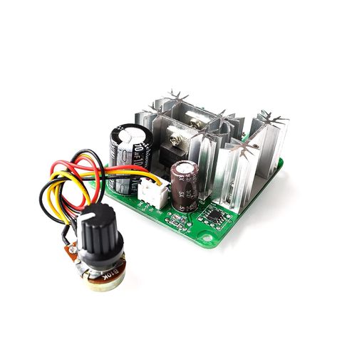 Regulador de velocidad continua, ancho de pulso PWM DC 6V-90V 15A controlador de velocidad del Motor de CC, 12V 24V 36V 48V 1000W ► Foto 1/4