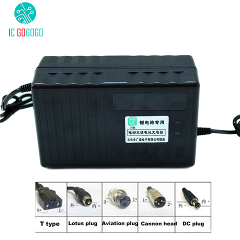 Lipo Lifepo4-cargador de batería de litio para bicicleta eléctrica, 60V, 10A, 16S, 20S, 21S, 67,2 V, 71,4 V, 76,6 V, rápido ► Foto 1/3