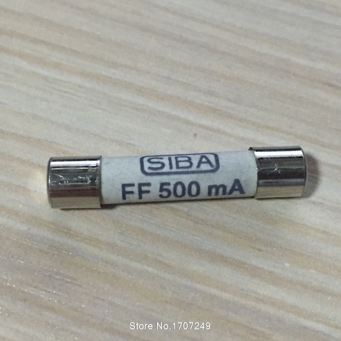 Fluke-fusible universal F15B F17B F18B SIBA, instrumento de medición de 1000x32mm FF 500mA 6,3 V, fusible de cerámica ► Foto 1/4