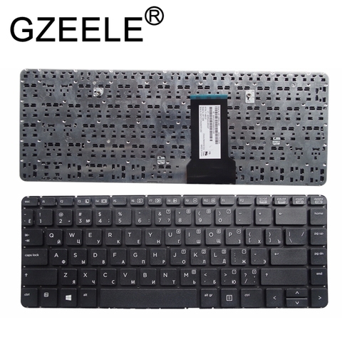 GZEELE nuevo teclado ruso RU para HP ProBook 430 G1 teclado negro ► Foto 1/5