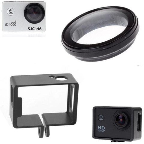 SJ4000-Protector de lente de cámara con filtro UV, para Sj 4000, marco de protección estándar, funda para SJCAM SJ4000, WIFI, accesorios de Cámara de Acción ► Foto 1/1