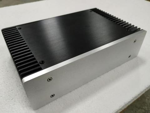BRZHIFI-caja de aluminio de doble radiador para amplificador de potencia, versión corta, serie BZ2607 ► Foto 1/6