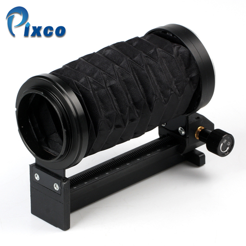 Pixco plástico fuelle Macro lente montaje en trípode montaje kits de estudio fotográfico para Nik para Canon pentax ► Foto 1/1