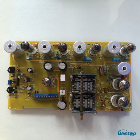 IWISTAO tubo FM estéreo Radio cabezal acabado PCBA Kit o placa vacía 6C11 No incluye transformador de potencia HIFI Audio 220 V/110 V DIY ► Foto 1/6