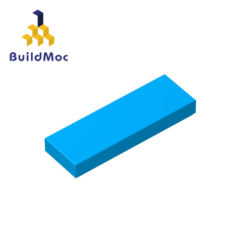 BuildMOC-piezas de bloques de construcción compatibles, 63864, 1x3, LOGO, gif educativo ► Foto 1/5