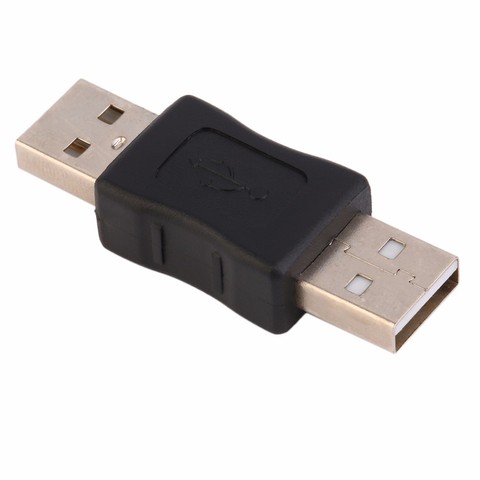 Adaptador USB A Conector macho A macho, extensor de extensión de Cable de datos, convertidor M/M, 2,0 A ► Foto 1/3