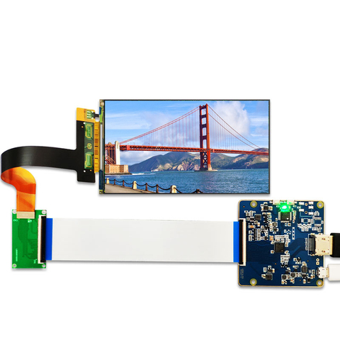 Pantalla MIPI, módulo LCD 2K de 5,5 pulgadas, LS055R1SX03 2560x1440, pantalla fotográfica de curado ligero para proyector de impresora 3d vr lcd ► Foto 1/6